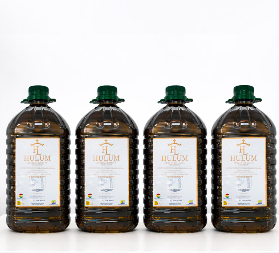 Aceite de Oliva Virgen Extra Edición Limitada Caja de 4 jarras 5 lts